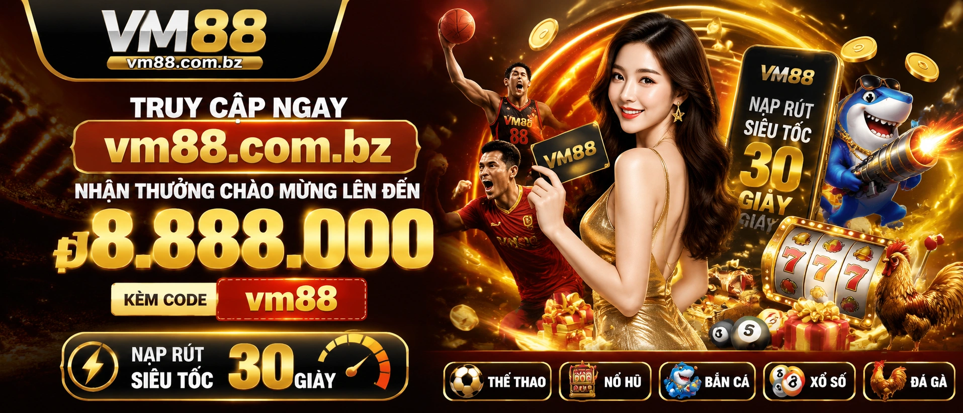 nổ hũ nổi bật vm88