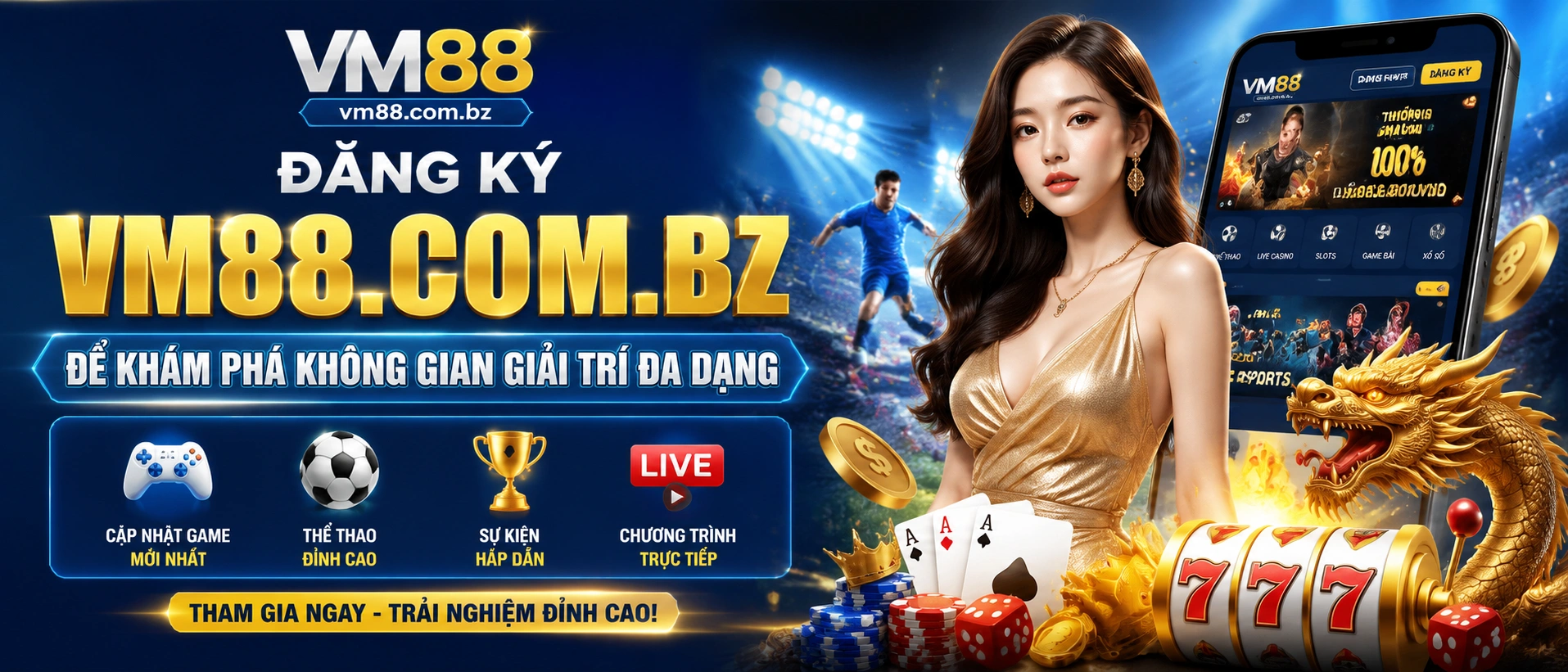 giao diện game vm88