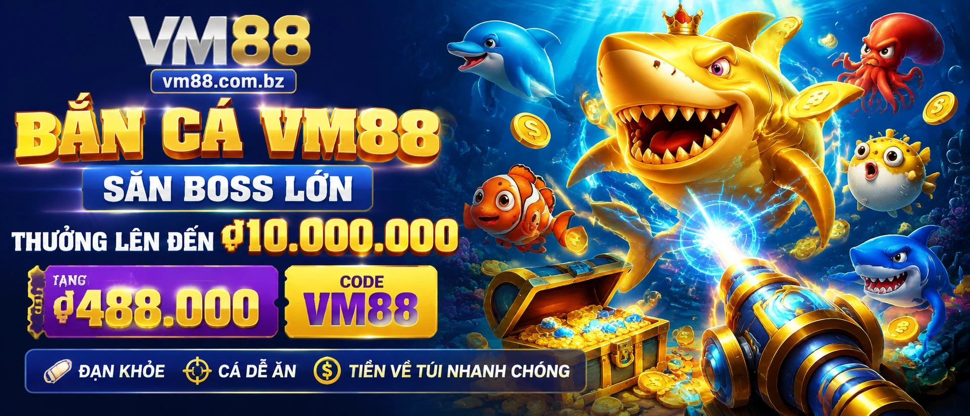 Bắn Cá đại dương vm88